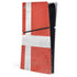 Denmark Flag Distressed PS5 Slim Digital Edition Console Skin